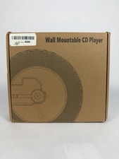 Wall Mountable Cd Player New In Box With Bluetooth Remote Stand White