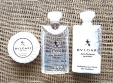 Bvlgari Eau Parfumee Shampoo Conditioner 2.5oz Bar Soap 1.7oz