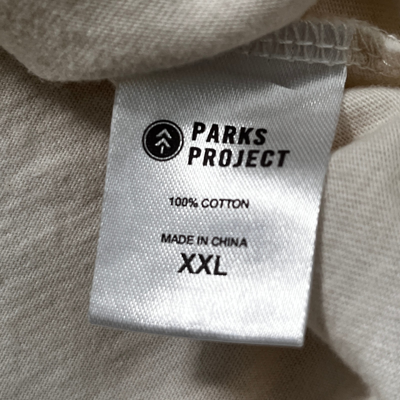 Parks Project National Parks T-Shirt Men's XXL All Cotton Ecology Nature EC