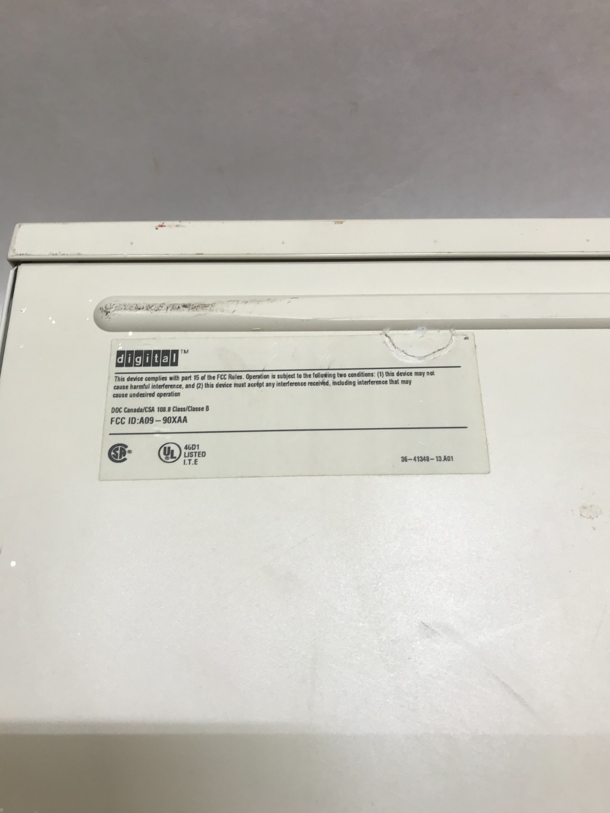 Vintage DEC Digital Starion 200 Desktop PC Powers On Boots To BIOS NO ...