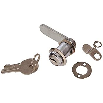 Hillman Door/Drawer Utility Cam Lock, Brass (1/2") 853103