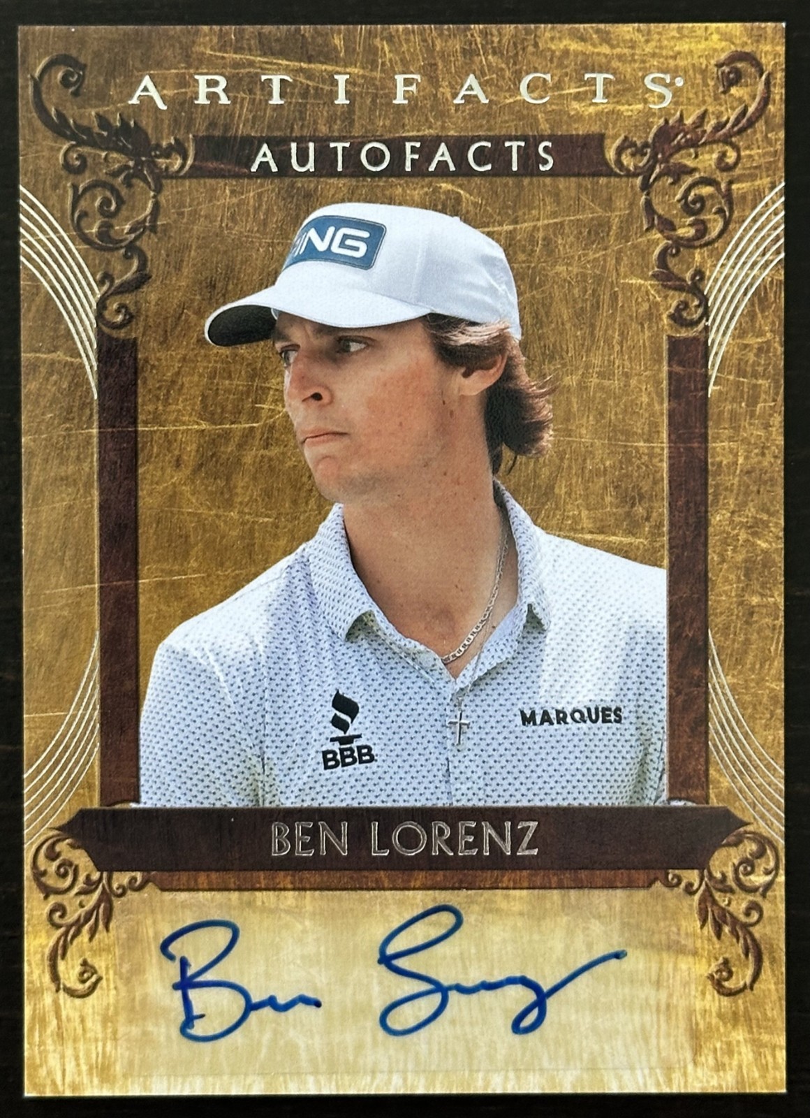 2026 Upper Deck Artifacts Golf Ben Lorenz Autofacts Autograph #A-BL