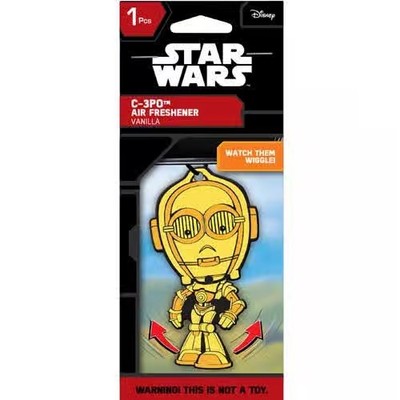 Star Wars C-3PO Car Accessories - C-3PO Air Freshener Wiggler (1 Piece)