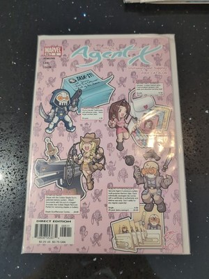 AGENT X 5 DIRECT EDITION KEN SIU-CHONG COVER MARVEL COMICS 2003