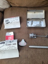Vintage AMES Cylinder Gauge Kit Setting Tool Points Dial Indicator Box B481