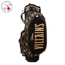 Disney Villains Golf Cart Bag 8.5 6-Way Divider Black Purple Maleficent Unisex