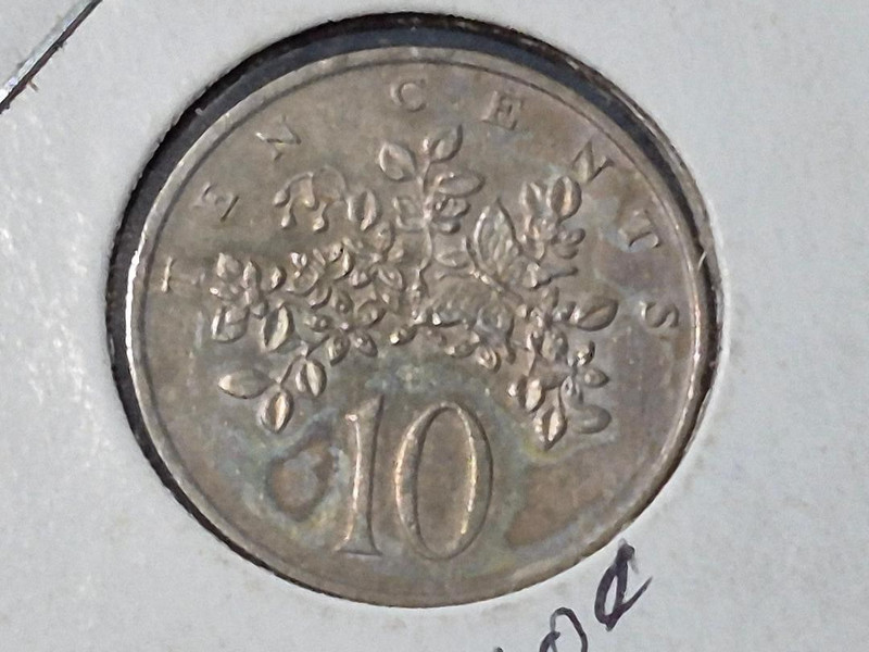Jamaica 1969 Ten Cents Coin Coat Of Arms