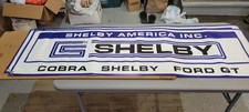 Ford Mustang Shelby Cobra Gt500 Kr Dealarship Banner Garage Sign Large Nice