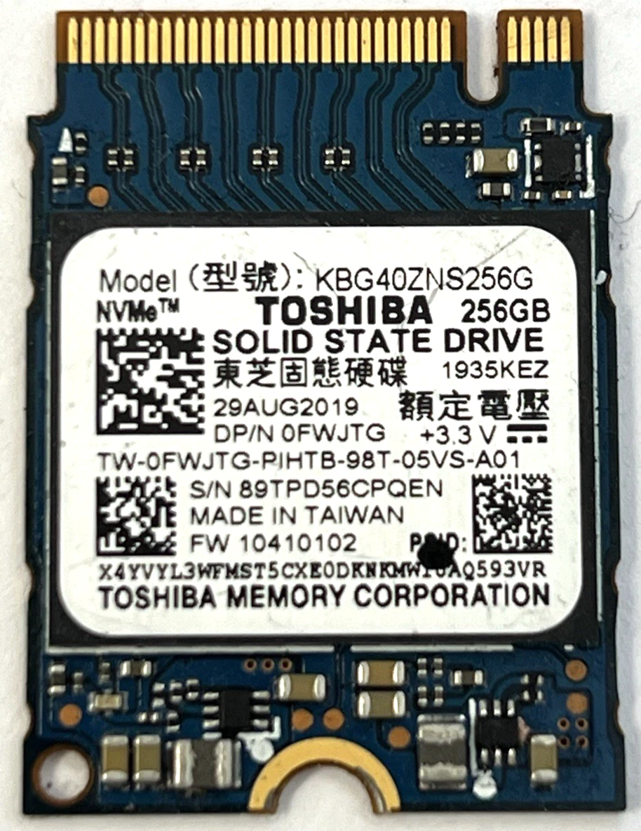 Toshiba M.2 Interface 256 GB Solid State Drives for sale | eBay