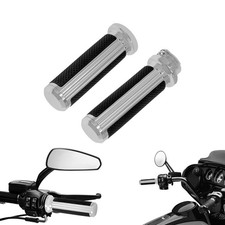 1" Defiance Handlebar Grips 25mm Hand Grips Fit for Harley Touring Street Gli...