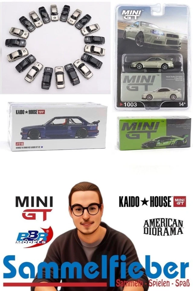Mini GT, Kaido House & BBR Models - Diecast Verkaufsstream by sammel-fieber
