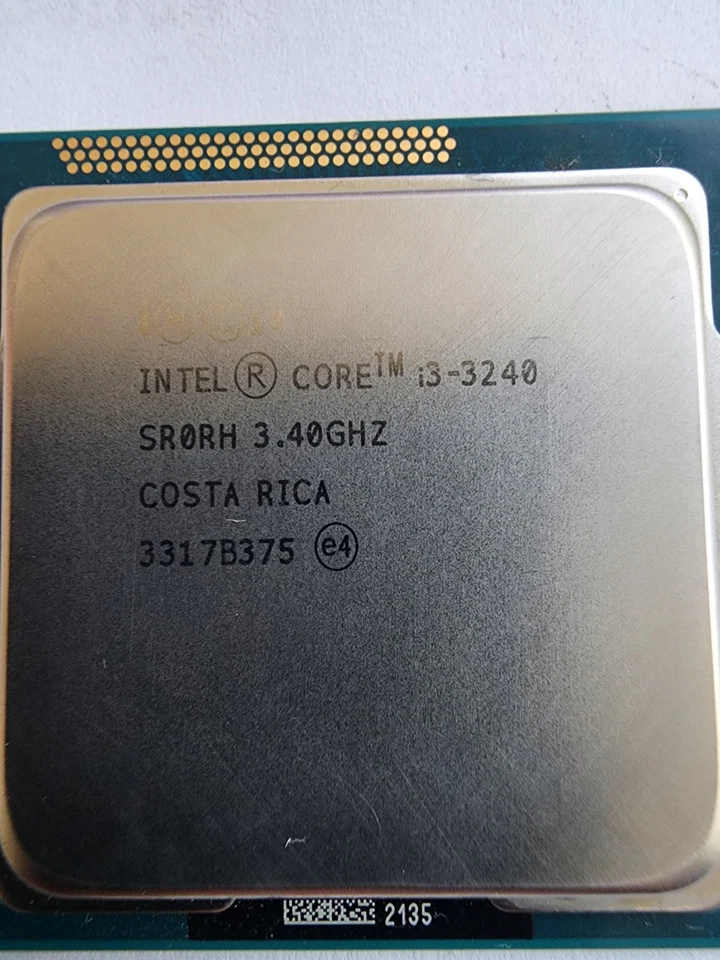 Intel Core i3-3240 3.4GHz CPU Processor (SR0RH) - Image 2 of 2