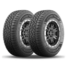 2 Goodyear Wrangler Workhorse A/T LT 225/75R16 115R All Terrain Tire 50K Mileage