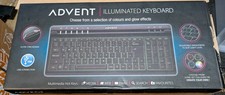 Advent Illuminated RGB Keyboard AKBGWDB09