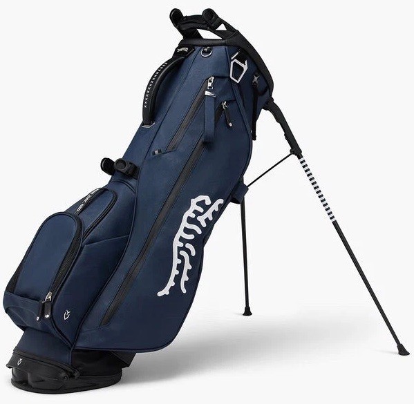 Sun Day Red x Vessel Lux Navy Golf Stand Bag | Tiger Woods