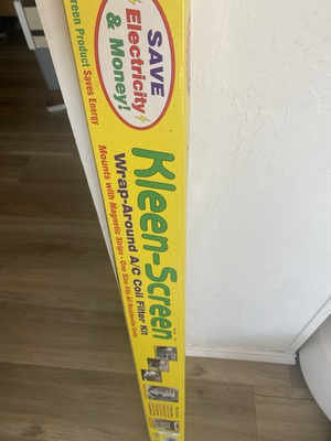 #ad #ad Kleen Screen Wrap Coil Filter Kit $37.19