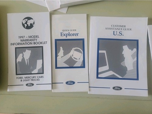 1997 Ford Explorer Owner's Manual with Case OEM - Picture 7 of 8