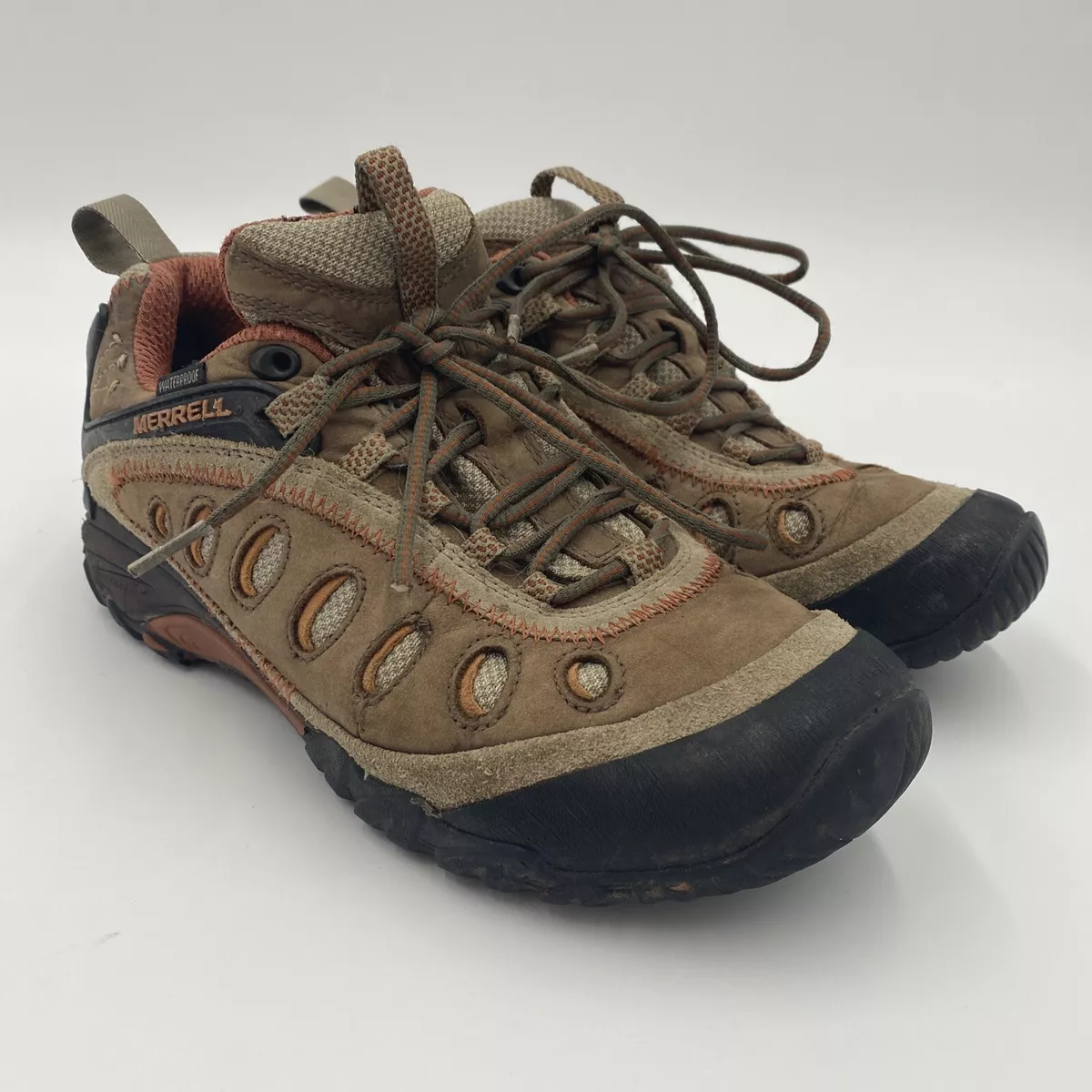 Merrell Chameleon Arc 2 Brown Waterproof Hiking Ventilated J88326