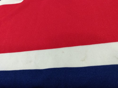 Vintage 80s Maska Superfil Montreal Canadiens Hockey Jersey Youth Medium - Foto 6 di 8