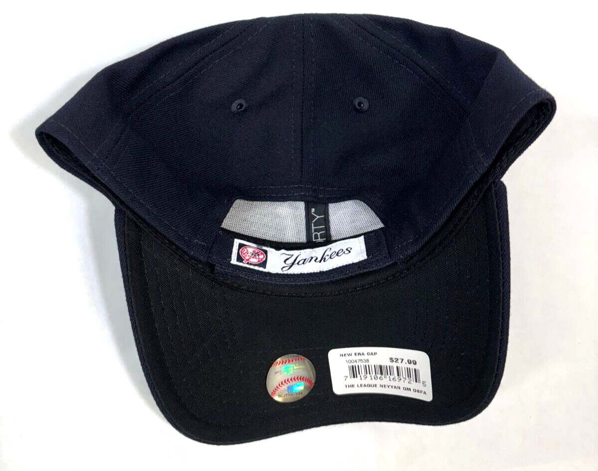 New Era Cappellino 9FORTY Strapback Navy – Profilo Team Outline, Taglia Unica Regolabile - 3