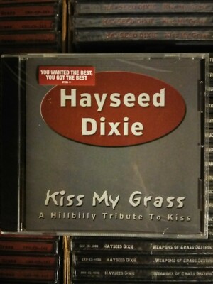 HAYSEED DIXIE / Kiss My Grass A Hillbilly Tribute to KISS CD 2003 NEW Bluegrass