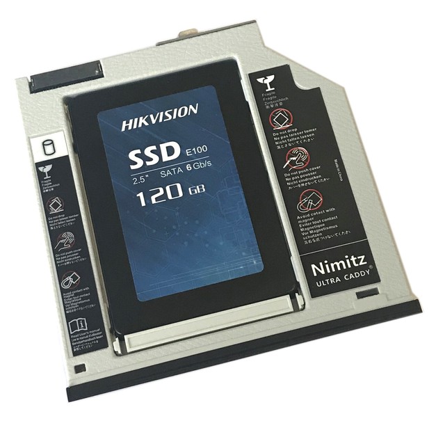 With Bezel 2nd HDD SSD Hard Drive Caddy for HP ZBook 15 ZBook 17 for