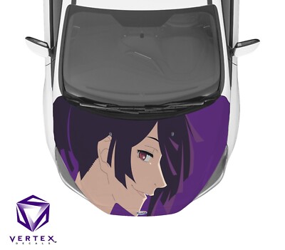 Yuzuriha Hell's Paradise Anime Hood Wrap Weatherproof Vinyl Decal 50X60