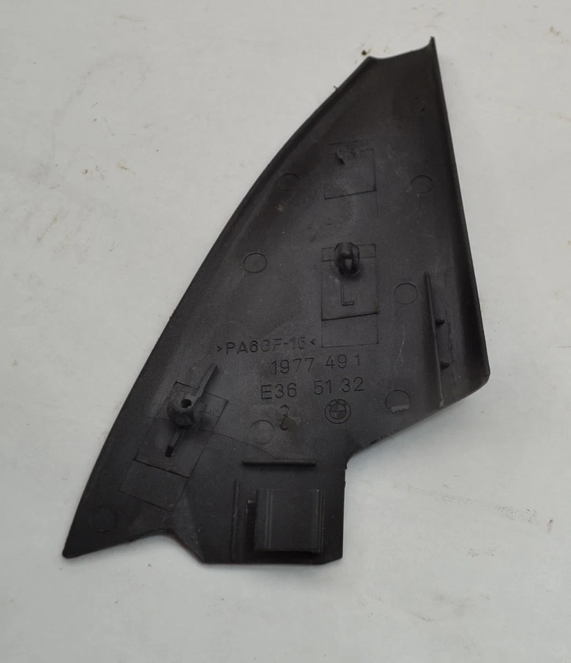 BMW E36 1992-1998 cupé espejo retrovisor de puerta lateral del conductor cubierta de plástico 325is 318is Foto 2 de 2