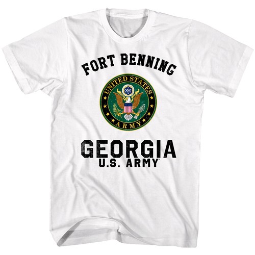 United States Army Fort Benning Georgia Mens T Shirt US America Military Soldier - 第 4/4 張圖片