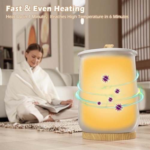 Extra Large Towel Heater with 24-Hour Timer - Perfect for Bathrobes and Blankets - Picture 7 of 8