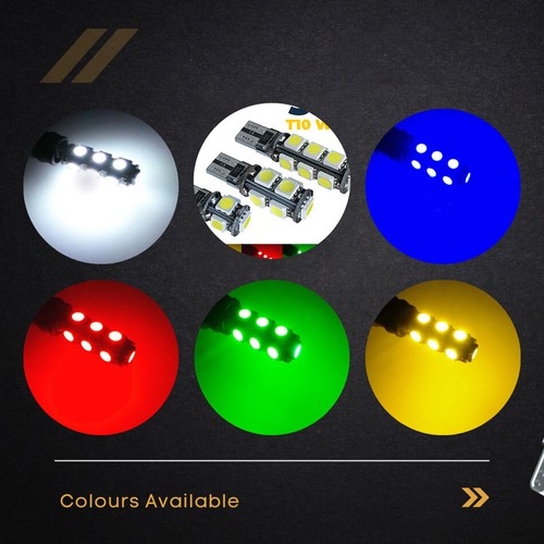 T10 501 Led White Xenon Side Light Bulbs Car Canbus W5w Error Free Wedge Hid 12V - Picture 2 of 15