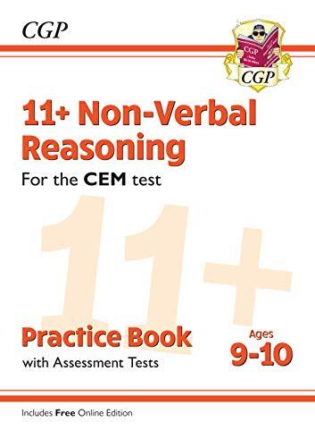 11+ CEM Non-Verbal Reasoning Practice Book & Assessment Tests - Ages 9-10 (with