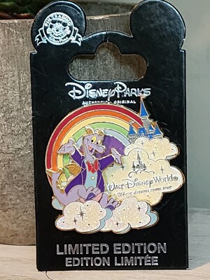 LE Figment Where Dream Come True Rainbow Journey into Imagination WDW Disney Pin