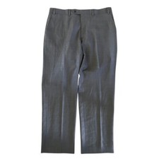 Chaps Preppy Men’s 100% Wool Flat Front Dress Pants Size 36x30