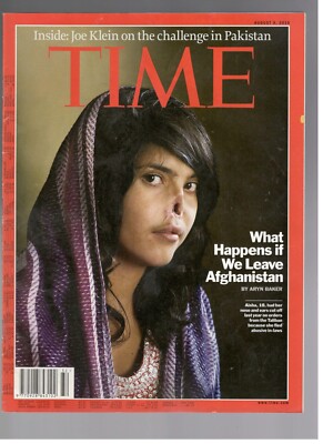 TIME AISHA 18 ANNI JOE KLEIN ON THE CHALLENGE IN PAKISTAN magazine august 9 2010
