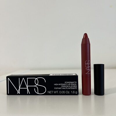 NARS Powermatte High-Intensity Lip Pencil In 185 Cruella - Scarlet Red 1.6g Mini
