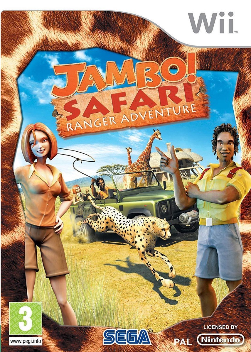 Jambo! Safari Ranger Adventure Nintendo Wii PAL VERY GOOD CONDITION WITH  MANUAL | eBay UK