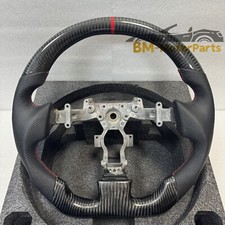 Real Carbon Fiber Steering Wheel Fit For Nissan Gtr R35 Gt-r 2009-2016