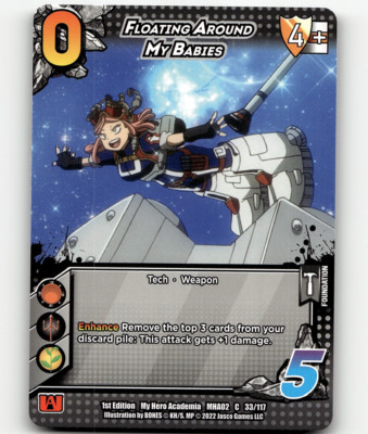 UniVersus Floating Around My Babies Crimson Rampage 1st Edition C