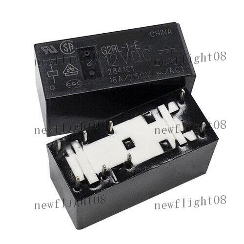 10Pcs G2RL-1-E-12VDC Power Relay 8Pins