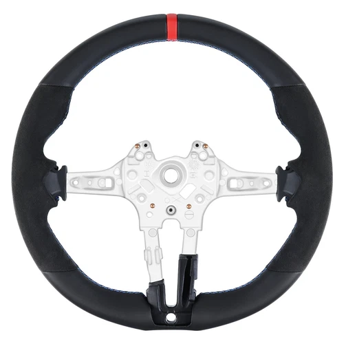Leather Steering Wheel For BMW M Sports M2 M3 M4 F80 F82 F83 F15 - Picture 1 of 6