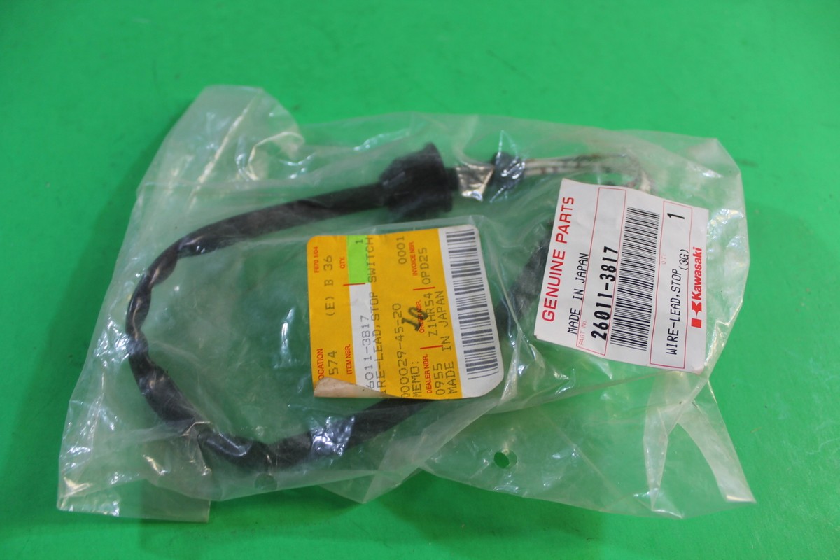 トリック2,3,4,5 KAWASAKI 26011-3817 WIRE-LEAD,STOP SWITCH for sale online | eBay