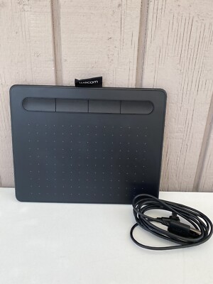 New Wacom Intuos CTL-4100 Small Drawing Tablet Black (No  753218986887|