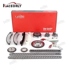 RACEORLY Timing Chain Kit For 04-10 Jeep Liberty 04-07 Dodge Dakota 3.7L V6