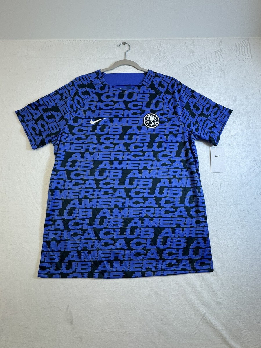 Nike Dri-Fit Club América Pre-Match Soccer Jersey DM2561-454 Men’s Size XL
