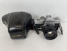 Minolta srt 101 35mm SLR camera 50mm Rokkor lens