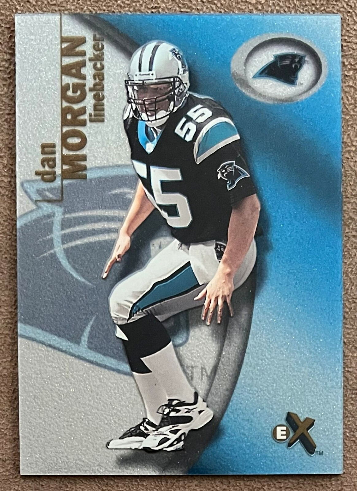 Dan Morgan Fleer E-X #127 Base