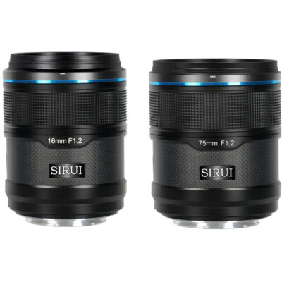 Sirui Sniper 2 Lens Kit- 16mm f/1.2 , 75mm f/1.2 (Sony E , Nikon Z