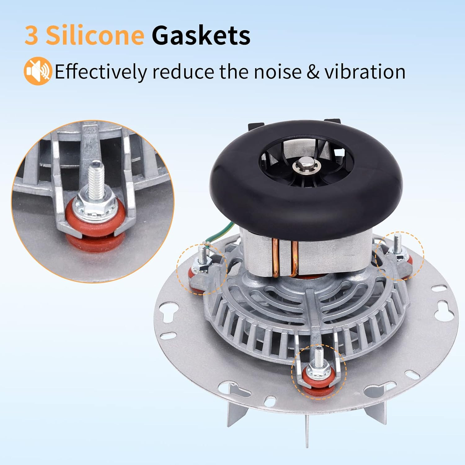 812-3381 Combustion Blower Motor for Quadra-Fire Classic Bay 1200, Exhaust Blowe