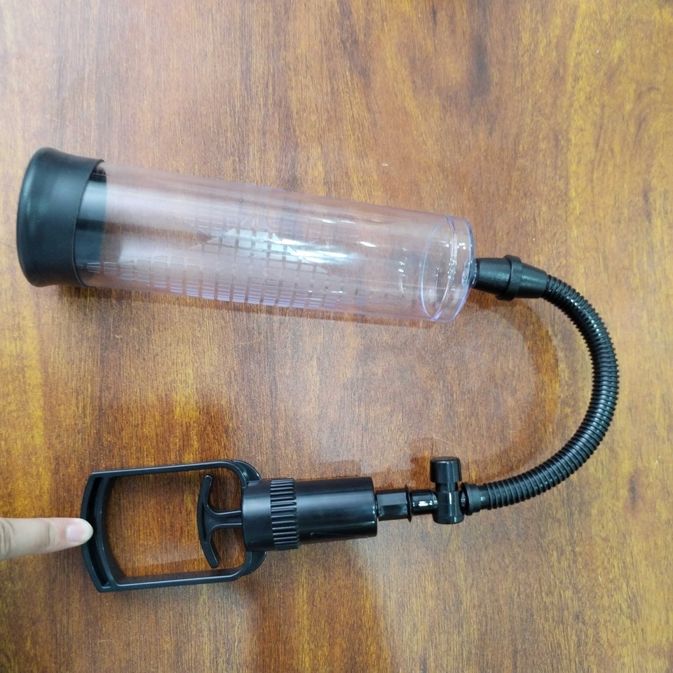 Male Vacuum Penile Pump Penis Pump with Pump Sleeves Enlarger Enhancer ...